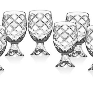 6 pieces Godinger crafted pineapple shot glasses classy piece